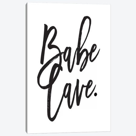 Babe Cave II Canvas Print #HON19} by Honeymoon Hotel Art Print