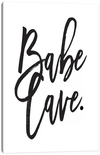 Babe Cave II Canvas Art Print - Honeymoon Hotel