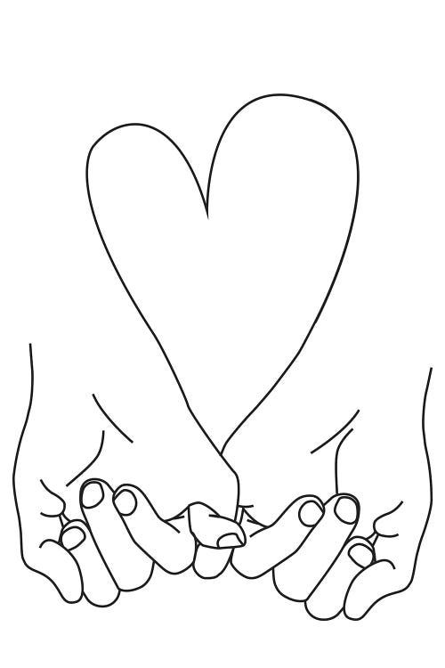 Pinky Promise, His + His by Honeymoon Hotel wall art