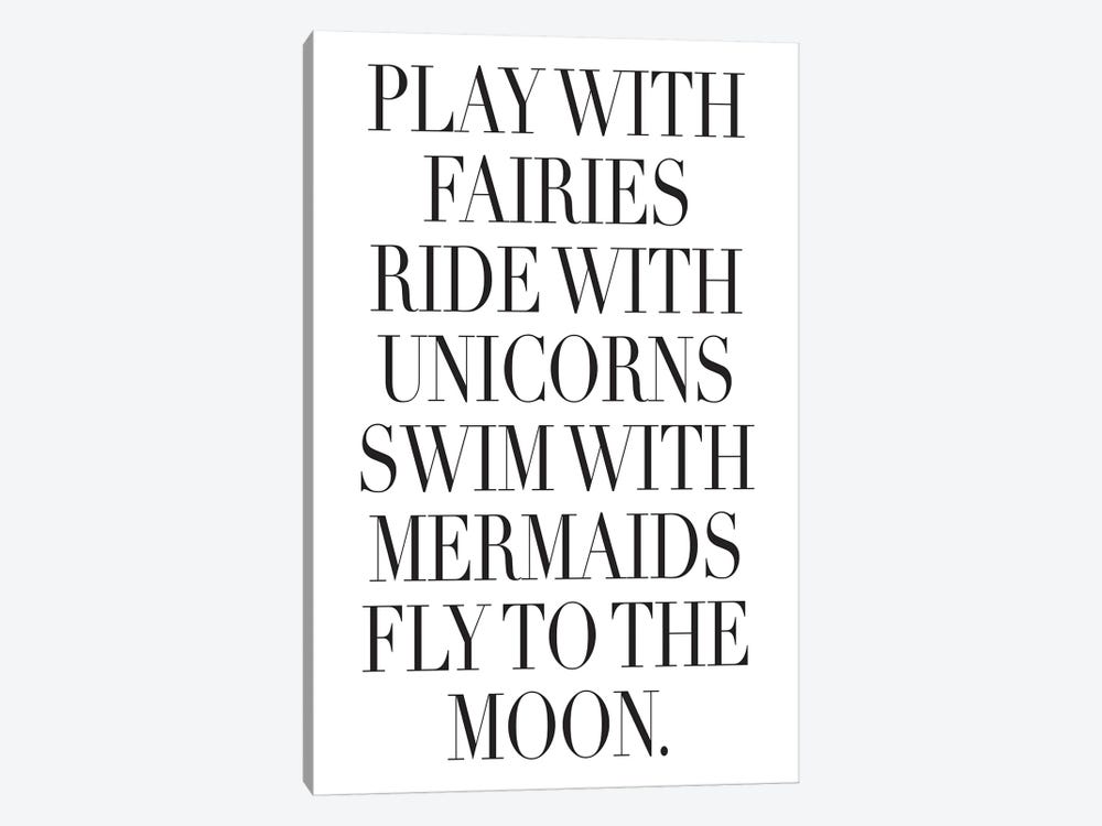 Play With Fairies by Honeymoon Hotel 1-piece Canvas Artwork