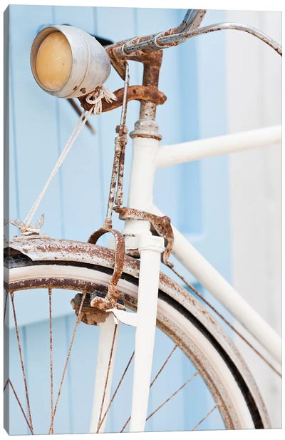 Rusty Bicycle Canvas Art Print - Bicycle Art