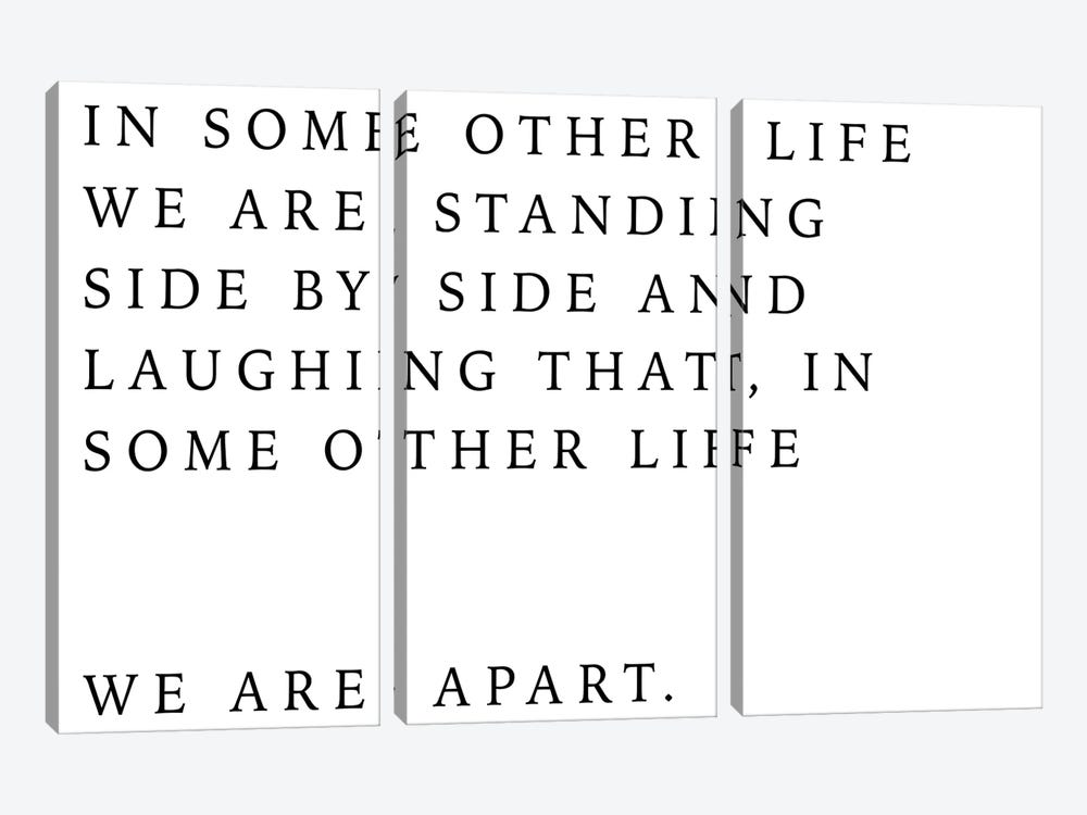 Some Other Life by Honeymoon Hotel 3-piece Canvas Wall Art