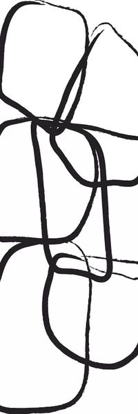 Black & White Abstract Art: Sweet 17 by Honeymoon Hotel