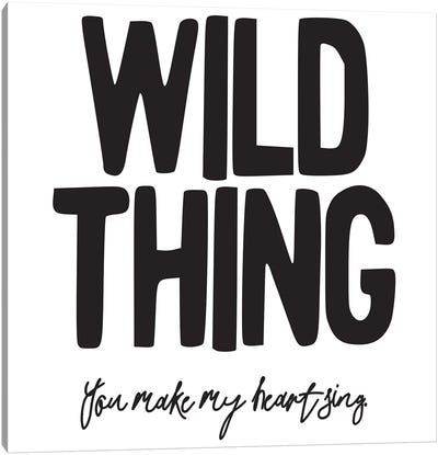 Wild Thing II Canvas Art Print - Honeymoon Hotel