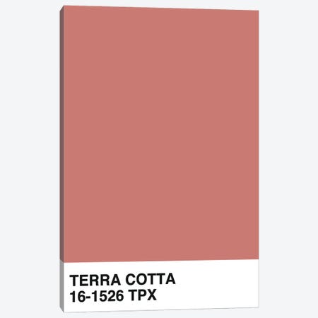 Terra Cotta 16-1526 TPX Canvas Print #HON281} by Honeymoon Hotel Canvas Wall Art
