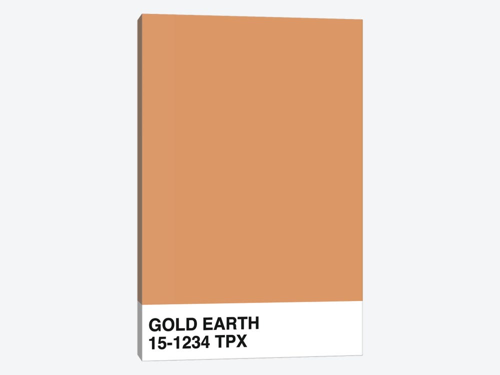 Gold Earth 15-1234 TPX by Honeymoon Hotel 1-piece Canvas Art