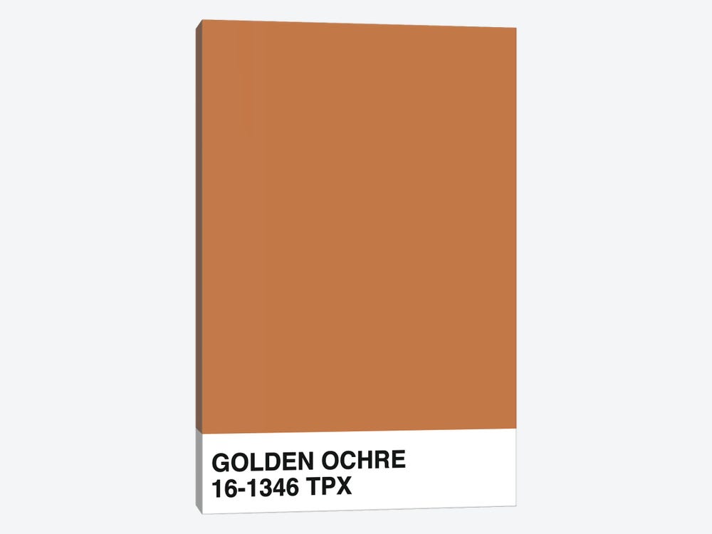 Golden Ochre 16-1346 TPX 1-piece Canvas Print