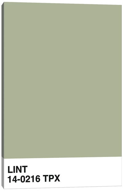 Lint 14-0216 TPX Canvas Art Print - Green Art