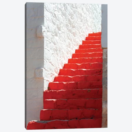 Red Hot Levels Canvas Print #HON311} by Honeymoon Hotel Canvas Art