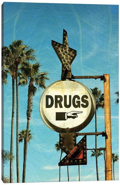 Drugs Canvas Art Print - Honeymoon Hotel