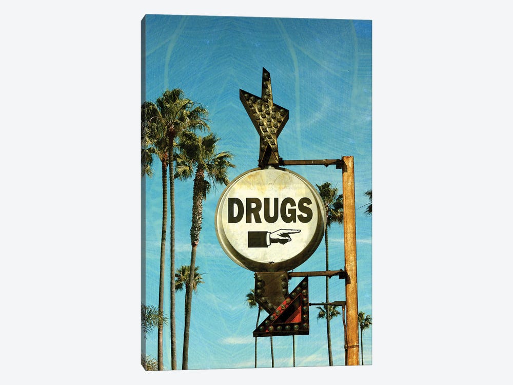 Drugs by Honeymoon Hotel 1-piece Canvas Art Print
