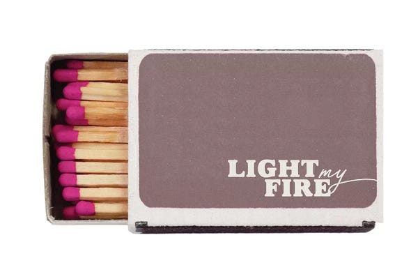 Minimalist Photography: Light My Fire by Honeymoon Hotel