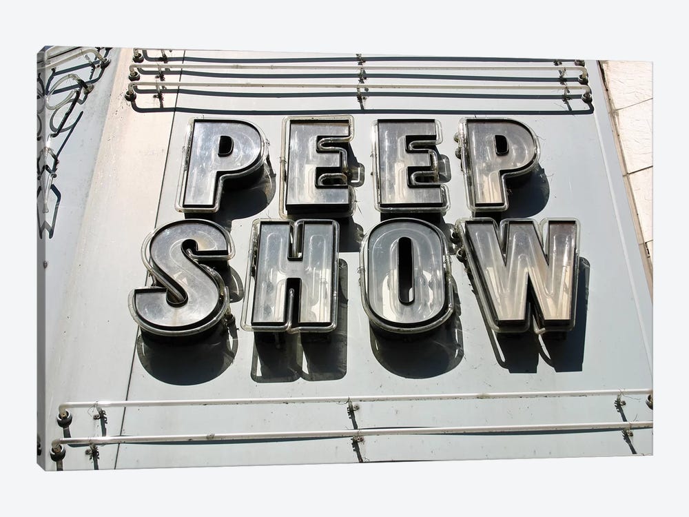 Peep Show by Honeymoon Hotel 1-piece Art Print