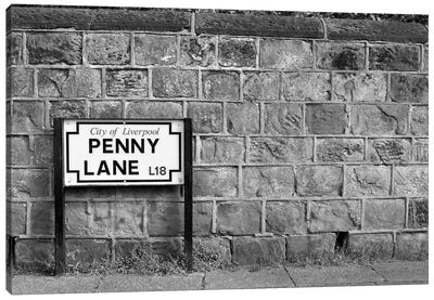 Penny Lane Canvas Art Print - Signs