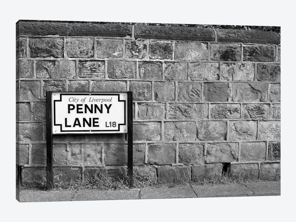 Penny Lane by Honeymoon Hotel 1-piece Canvas Artwork