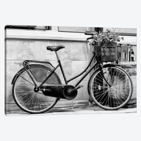 Rode My Bicycle Canvas Print #HON332} by Honeymoon Hotel Canvas Art