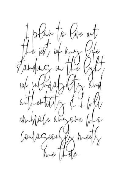 Minimalist Quotes: Authenticity by Honeymoon Hotel