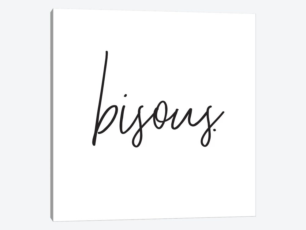 Bisous by Honeymoon Hotel 1-piece Canvas Wall Art