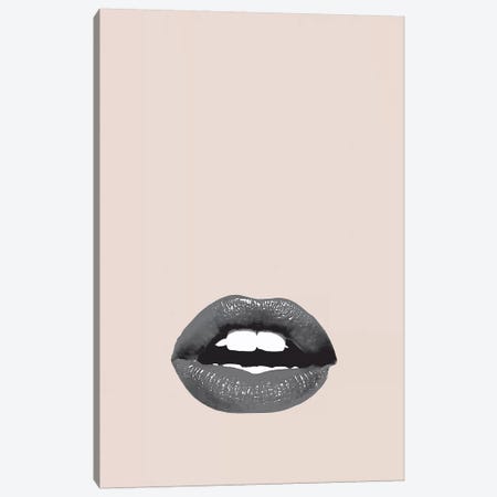 Lips II Canvas Print #HON343} by Honeymoon Hotel Art Print