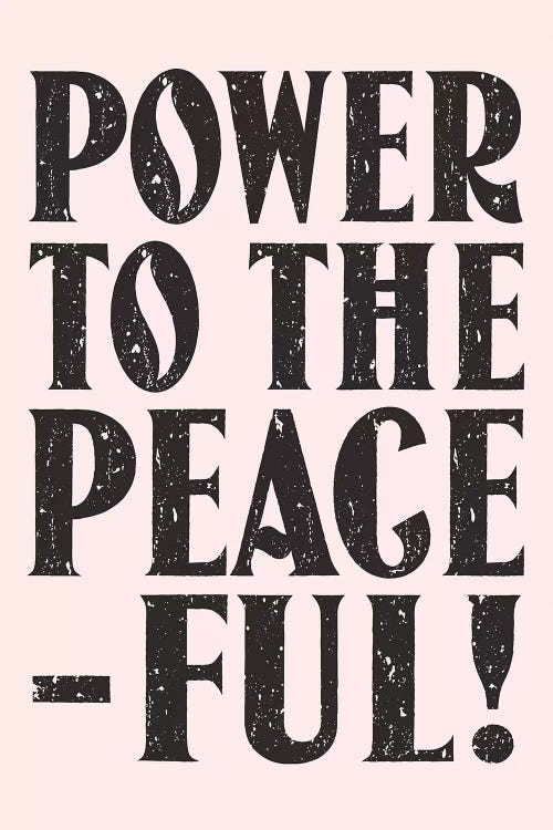 Power To The Peaceful