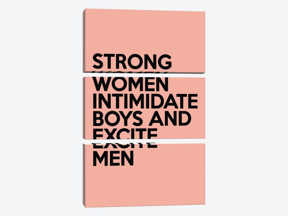 Strong Women by Honeymoon Hotel 3-piece Art Print