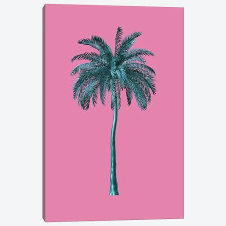 Tall Trees In Pink Canvas Print #HON354} by Honeymoon Hotel Canvas Print