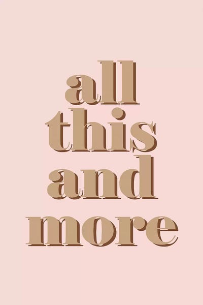 All This And More by Honeymoon Hotel acrylic art print