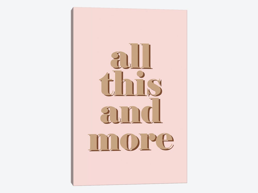All This And More by Honeymoon Hotel 1-piece Canvas Print