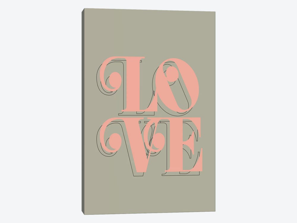 Love Kale by Honeymoon Hotel 1-piece Art Print