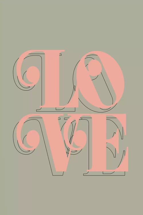 Love Kale by Honeymoon Hotel wall art