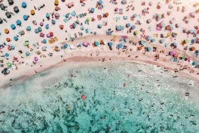 Beachy by Honeymoon Hotel canvas print