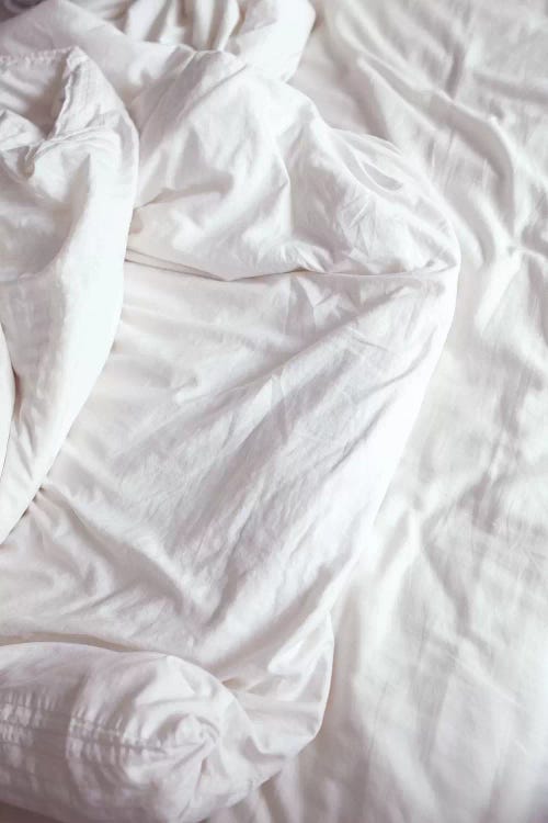 Bed by Honeymoon Hotel wall art