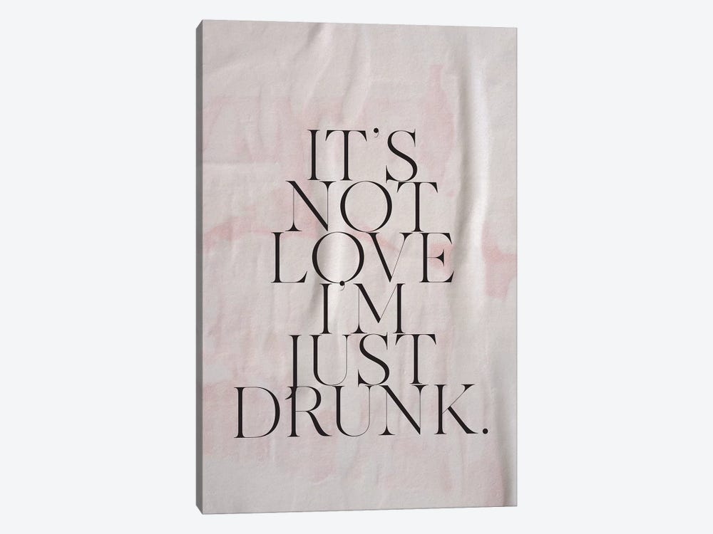 It's Not Love by Honeymoon Hotel 1-piece Canvas Artwork