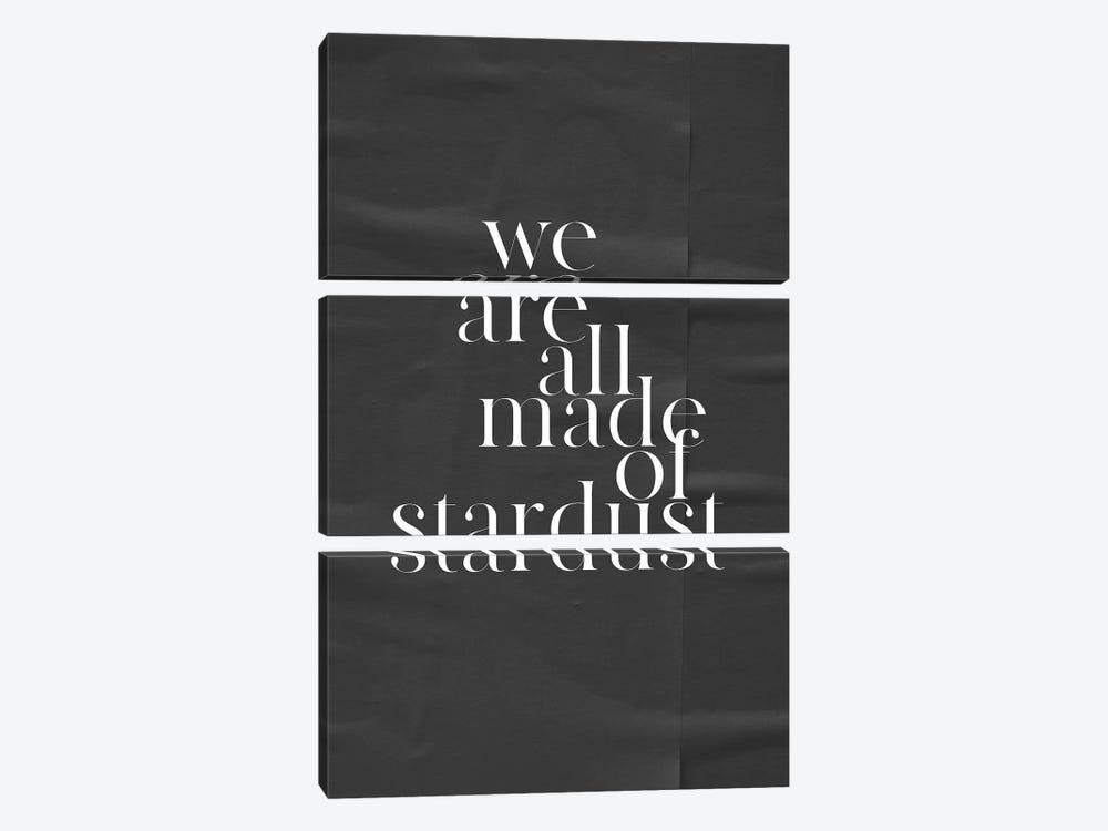We Are All Made Of Stardust by Honeymoon Hotel 3-piece Canvas Wall Art