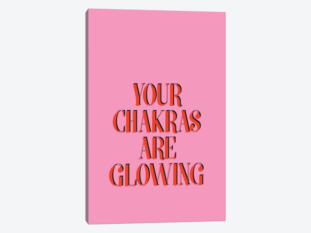 Your Chakras Are Glowing by Honeymoon Hotel 1-piece Canvas Wall Art