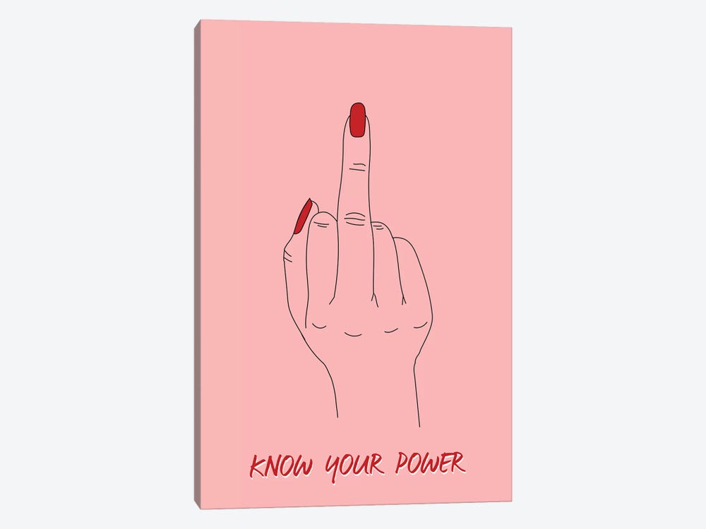 Know Your Power by Honeymoon Hotel 1-piece Canvas Print