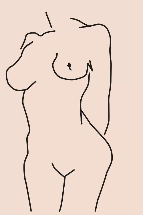 Nude II by Honeymoon Hotel wall art