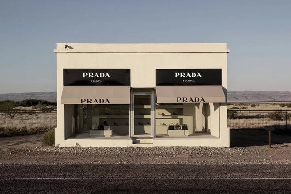 Prada: Prada Marfa by Honeymoon Hotel