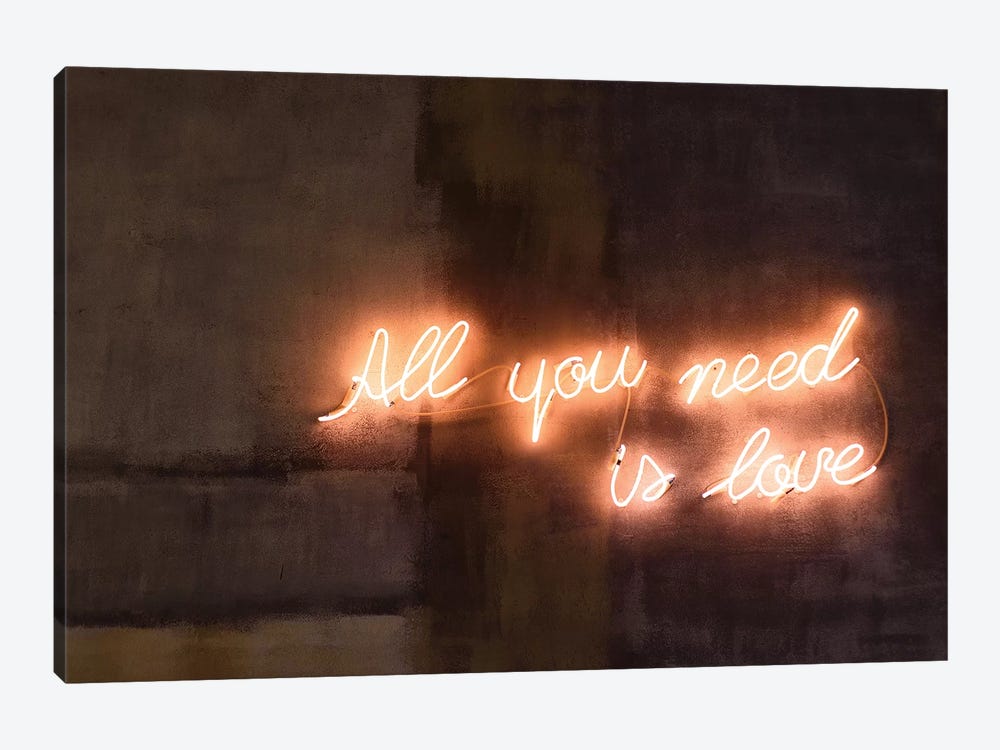 All You Need Is Love by Honeymoon Hotel 1-piece Canvas Print