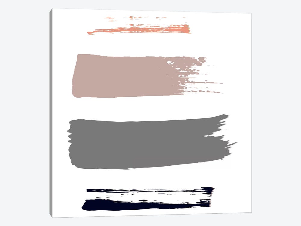 Color Swatches I by Honeymoon Hotel 1-piece Canvas Artwork