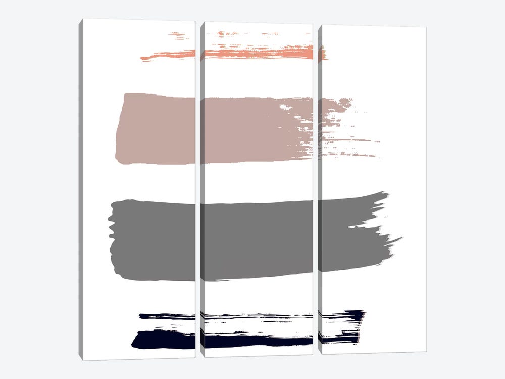 Color Swatches I by Honeymoon Hotel 3-piece Canvas Wall Art