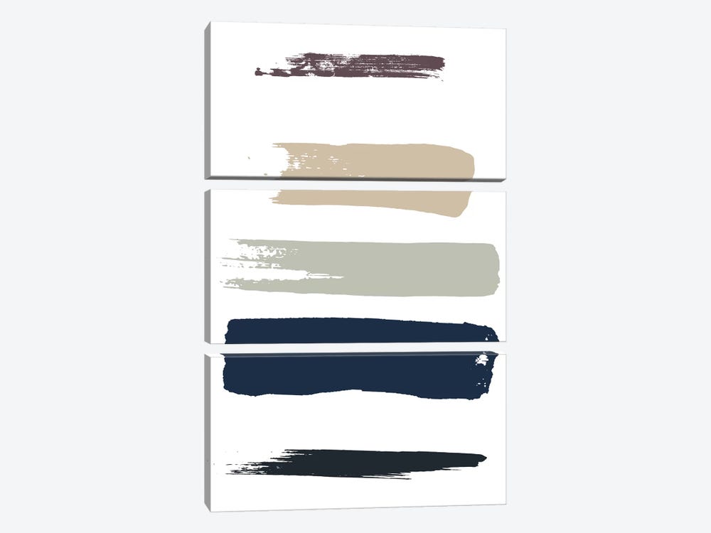 Color Swatches IV by Honeymoon Hotel 3-piece Art Print