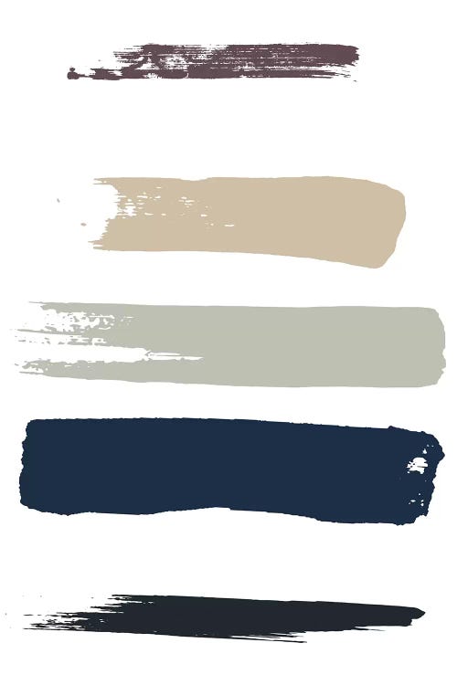 Color Swatches IV by Honeymoon Hotel canvas print