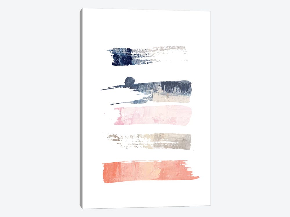 Color Swatches V by Honeymoon Hotel 1-piece Canvas Art