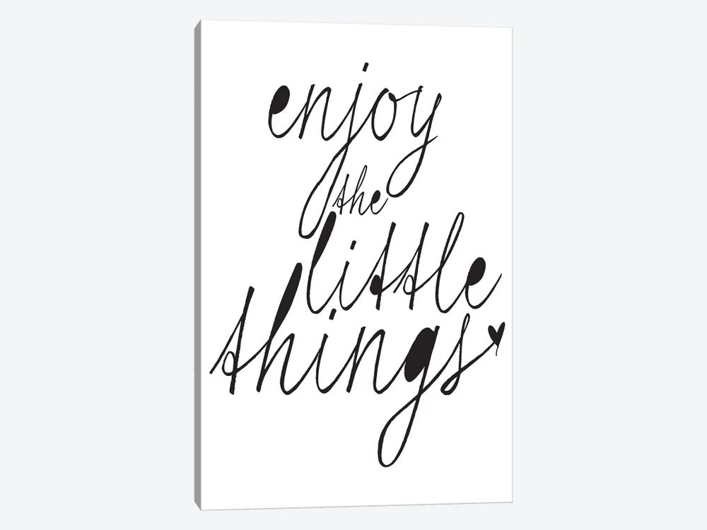 Enjoy The Little Things by Honeymoon Hotel 1-piece Canvas Wall Art