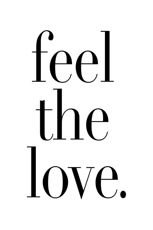 Feel The Love by Honeymoon Hotel wall art