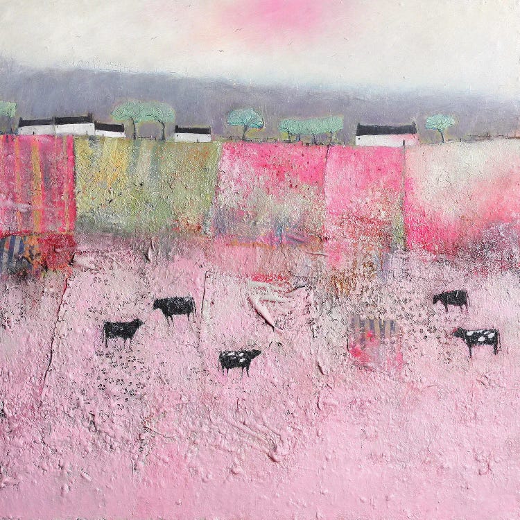 Cow Girls by Lisa House wall art