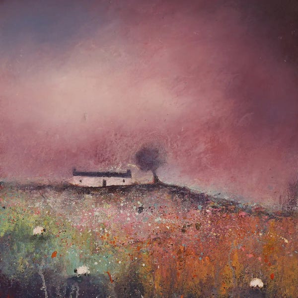 Sheep: Lavender Graze by Lisa House