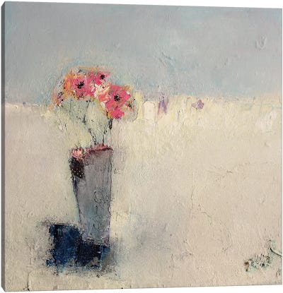 Beach Rose Canvas Art Print - Lisa House