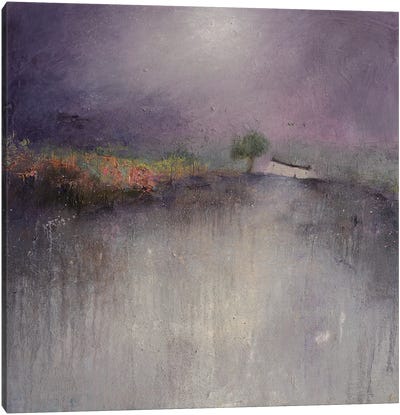 Lavender Moon Canvas Art Print - Lisa House